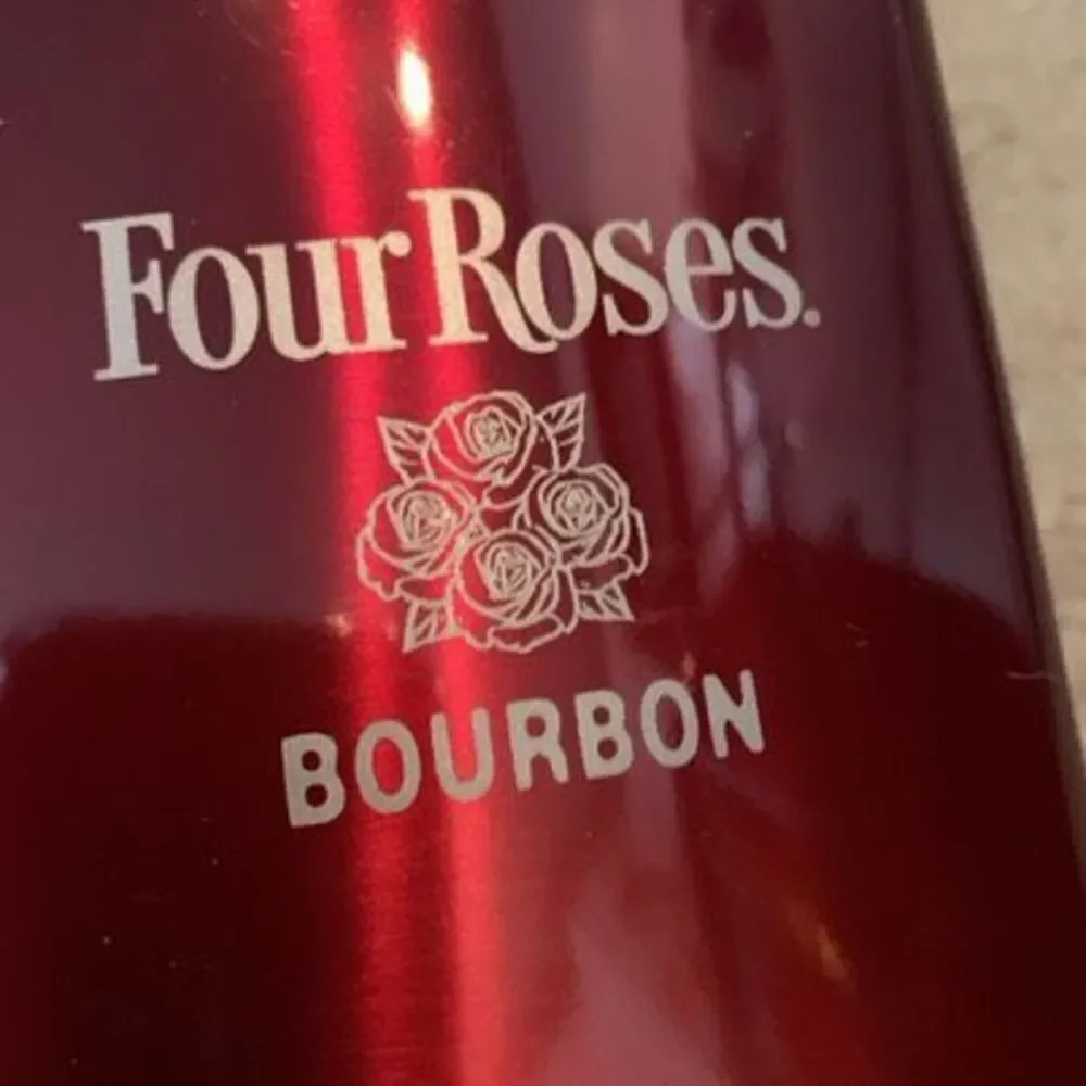Four Roses Bourbon 6oz Stainless Steel Flask